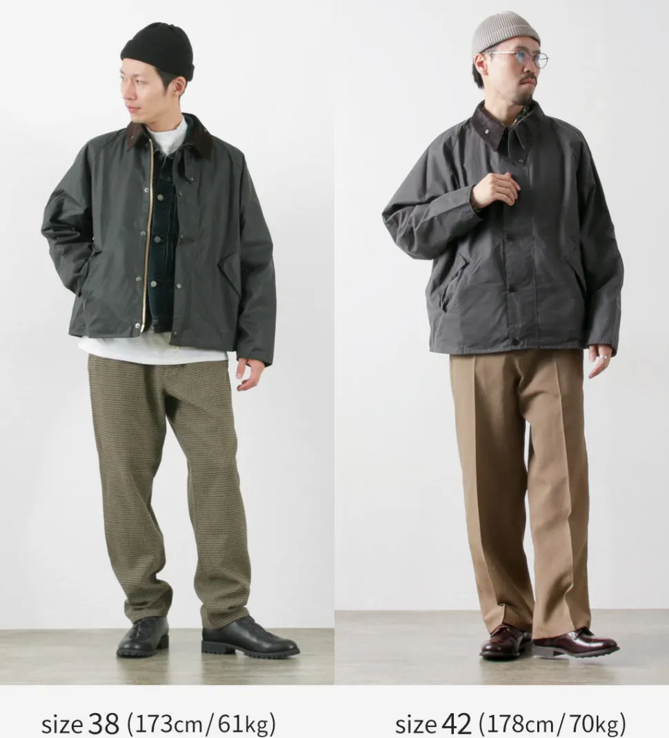 BARBOUR / Oversized Transport Wax Jacket
