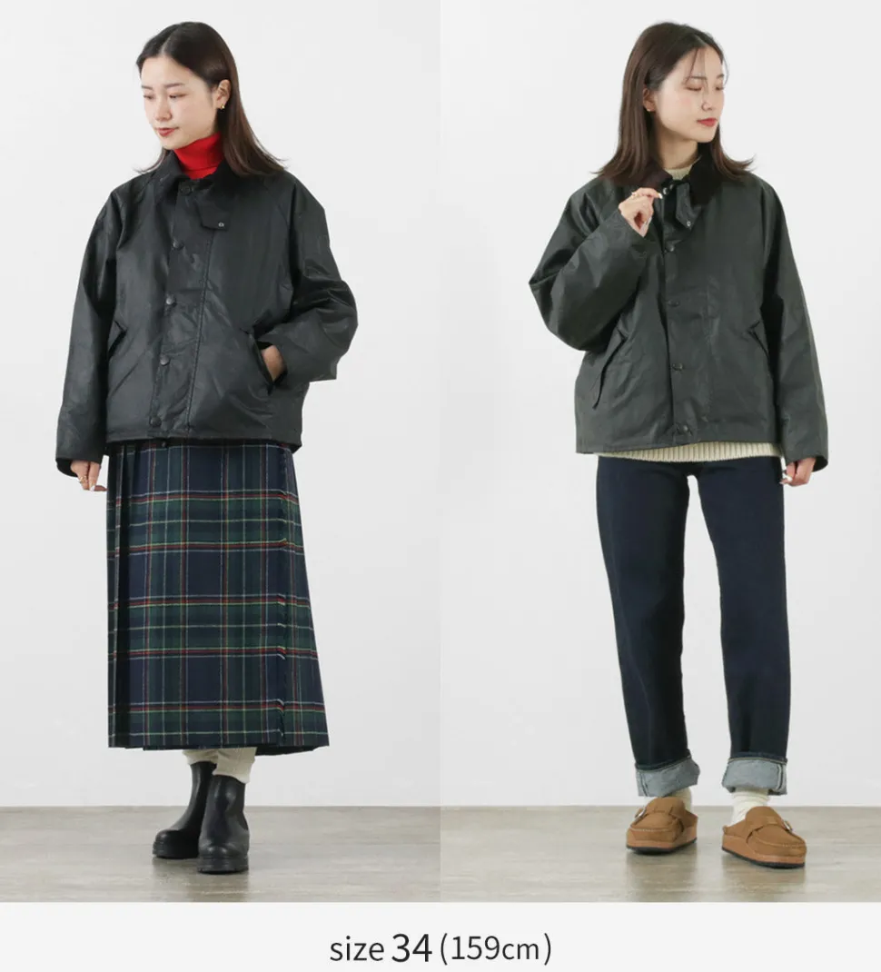 BARBOUR / Oversized Transport Wax Jacket