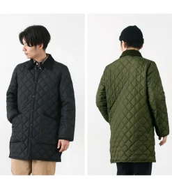 BARBOUR / Ritzdale long nylon quilted jacket