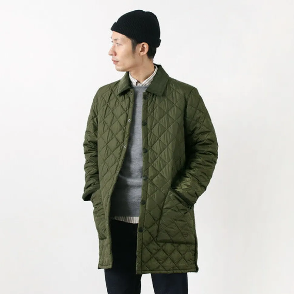 BARBOUR / Ritzdale long nylon quilted jacket
