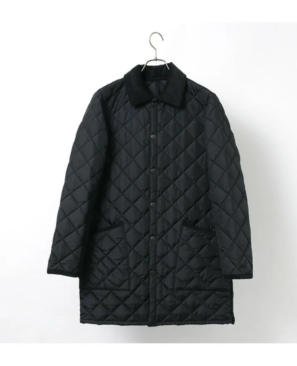 BARBOUR / Ritzdale long nylon quilted jacket