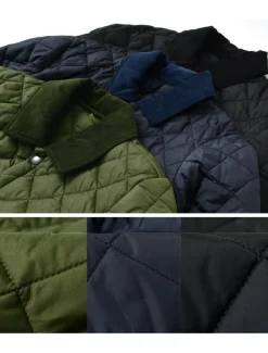 BARBOUR / Ritzdale long nylon quilted jacket