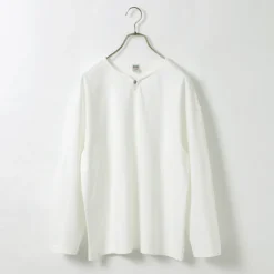 BARNS / Big Cozun knitiing Concho Long Sleeve T-Shirt