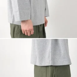 BARNS / Big Cozun knitiing Concho Long Sleeve T-Shirt