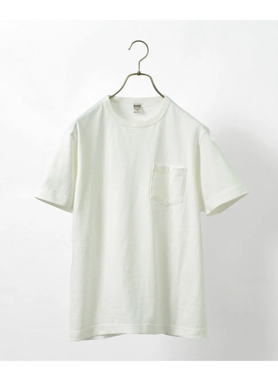BARNS / BR-1100 Hanging jersey S/S Crew neck