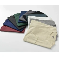 BARNS / BR-1100 Hanging jersey S/S Crew neck