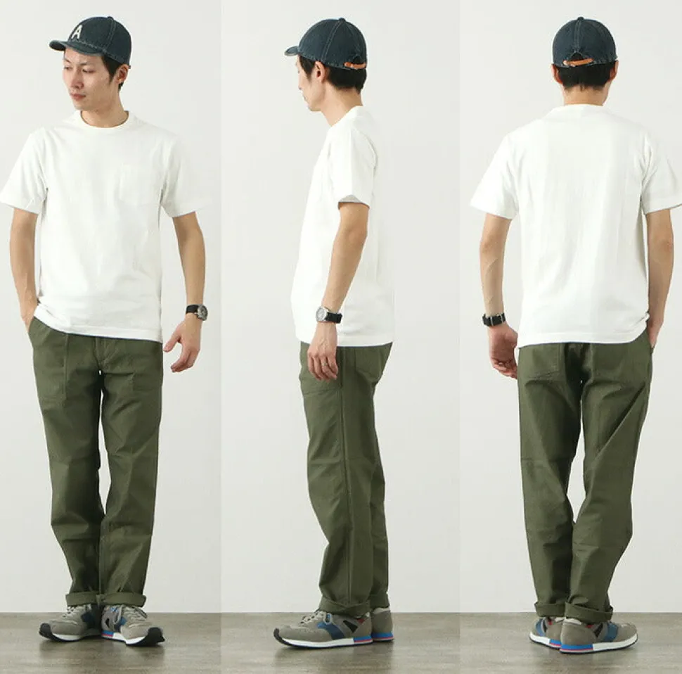 BARNS / BR-1100 Hanging jersey S/S Crew neck