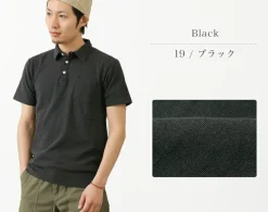 BARNS / BR-1006 Hanging Jersey Short Sleeve Polo Shirt