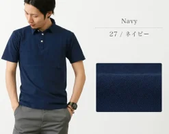 BARNS / BR-1006 Hanging Jersey Short Sleeve Polo Shirt