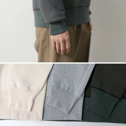 BARNS / Cozun Gusset Crew Neck Sweatshirt