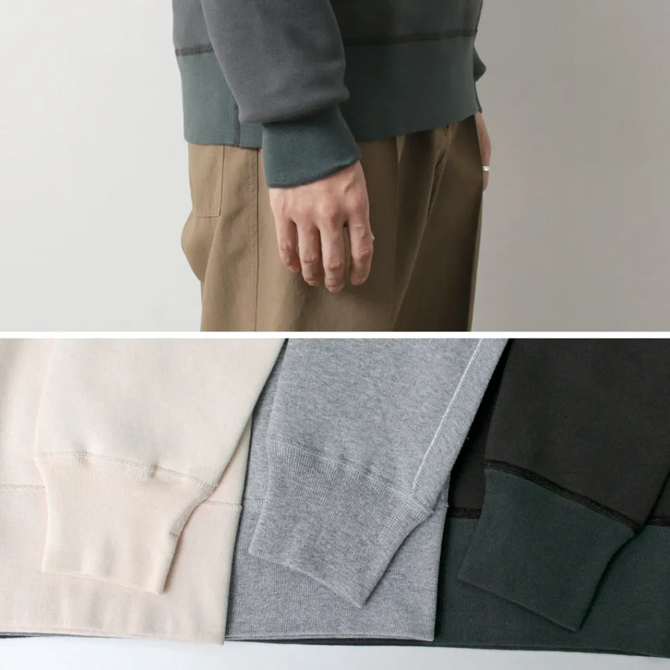 BARNS / Cozun Gusset Crew Neck Sweatshirt