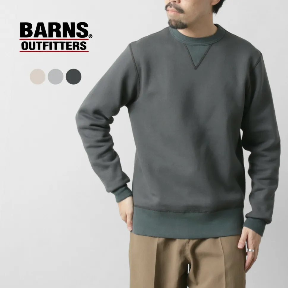 BARNS / Cozun Gusset Crew Neck Sweatshirt