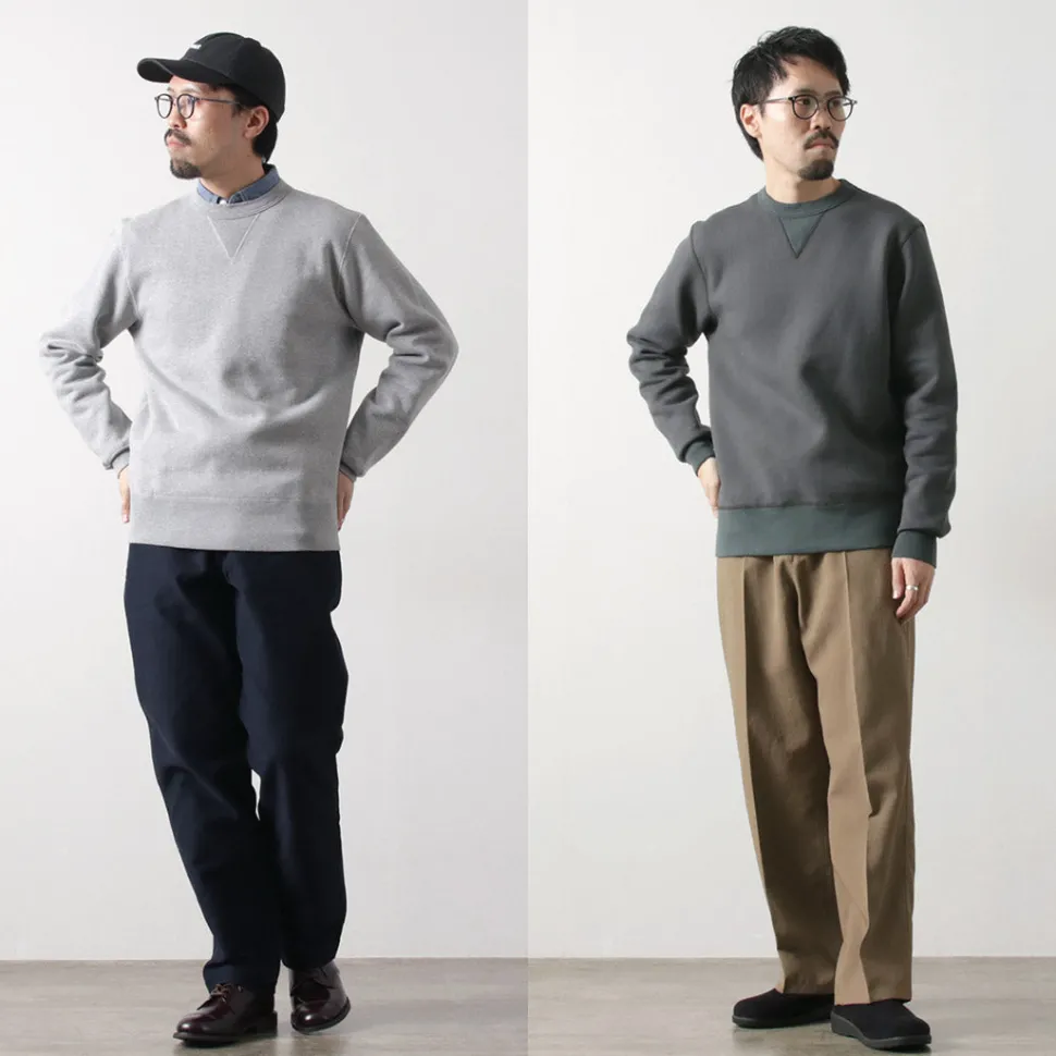 BARNS / Cozun Gusset Crew Neck Sweatshirt