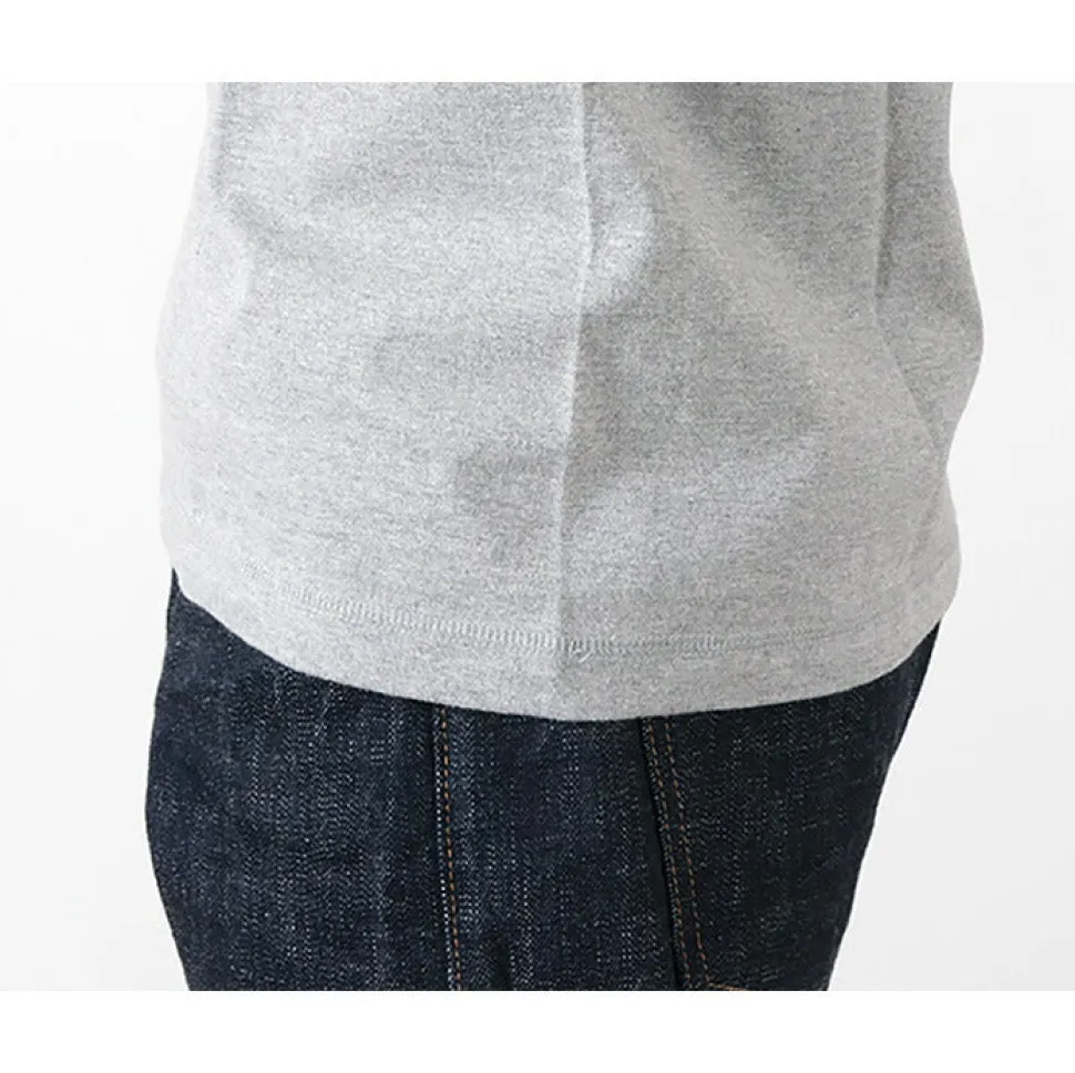 BARNS / COZUN Knit Vintage Long Sleeve Crew Neck T-Shirt