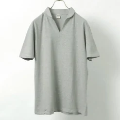 BARNS / Cozun Knit Vintage Skipper Polo Shirt
