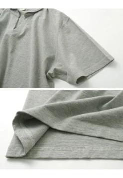 BARNS / Cozun Knit Vintage Skipper Polo Shirt