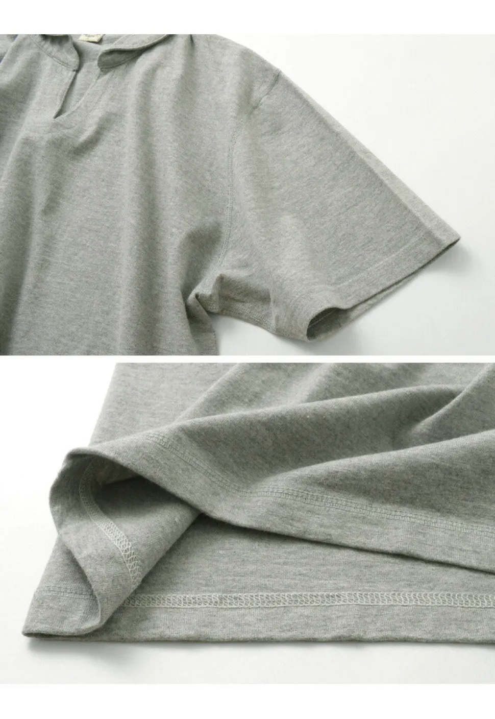 BARNS / Cozun Knit Vintage Skipper Polo Shirt