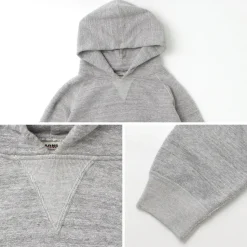 BARNS / Hanging Knits Pullover Parka Sweat