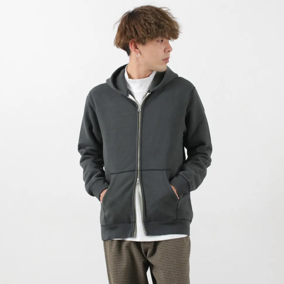 BARNS / Hanging Knits Zip Parka Sweat