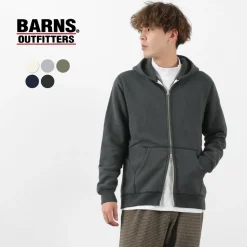 BARNS / Hanging Knits Zip Parka Sweat
