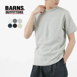BARNS / Heavy Spun Milled Short Sleeve T-Shirt