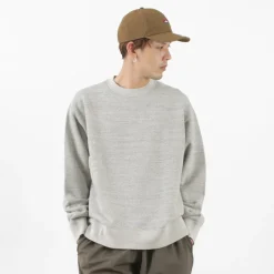 BARNS / Loopwheel wide crew sweatshirt