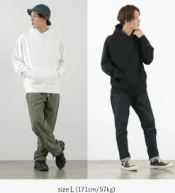 BARNS / Loopwheel wide pull sweatshirt