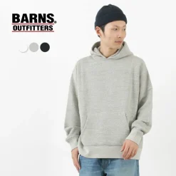 BARNS / Loopwheel wide pull sweatshirt