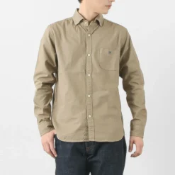 BARNS / Ox Long Sleeve Button Down Shirt