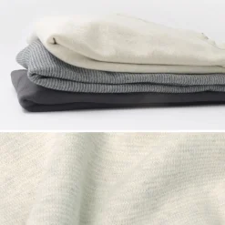 BARNS / Spun Milled Henley Neck Long Sleeve T-Shirt