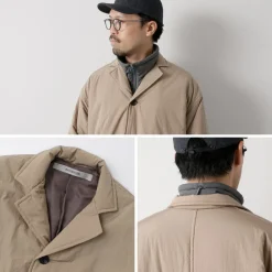 BASISBROEK / APPLE Overcoat Nylon Jet Taffeta