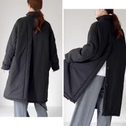 BASISBROEK / APPLE Overcoat Nylon Jet Taffeta
