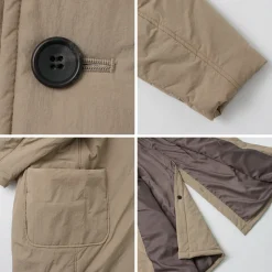 BASISBROEK / APPLE Overcoat Nylon Jet Taffeta