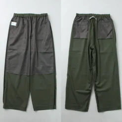 BASISBROEK / MOREMO Wide Pants High Count Flannel