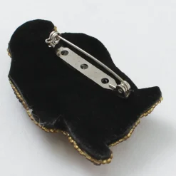 BEADED ACCESSORIES / Beaded pin badge M