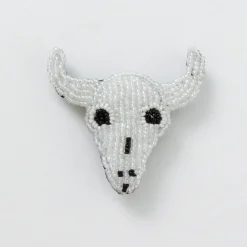 BEADED ACCESSORIES / Beaded pin badge M