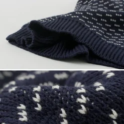 BINGHAMTON KNITTING COMPANY / Birds Eye Crew Sweater