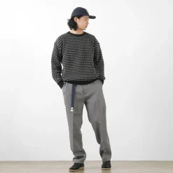 BINGHAMTON KNITTING COMPANY / Birds Eye Crew Sweater