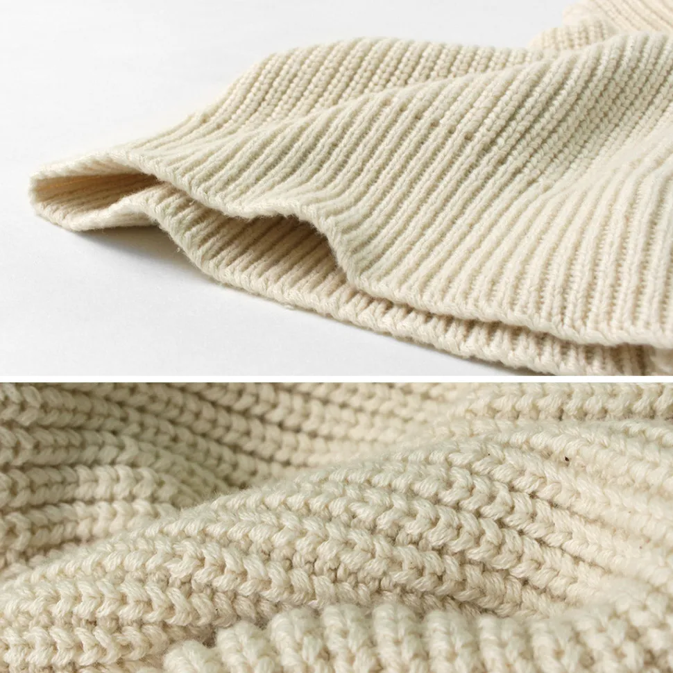 BINGHAMTON KNITTING COMPANY / Shaker Crew Knit