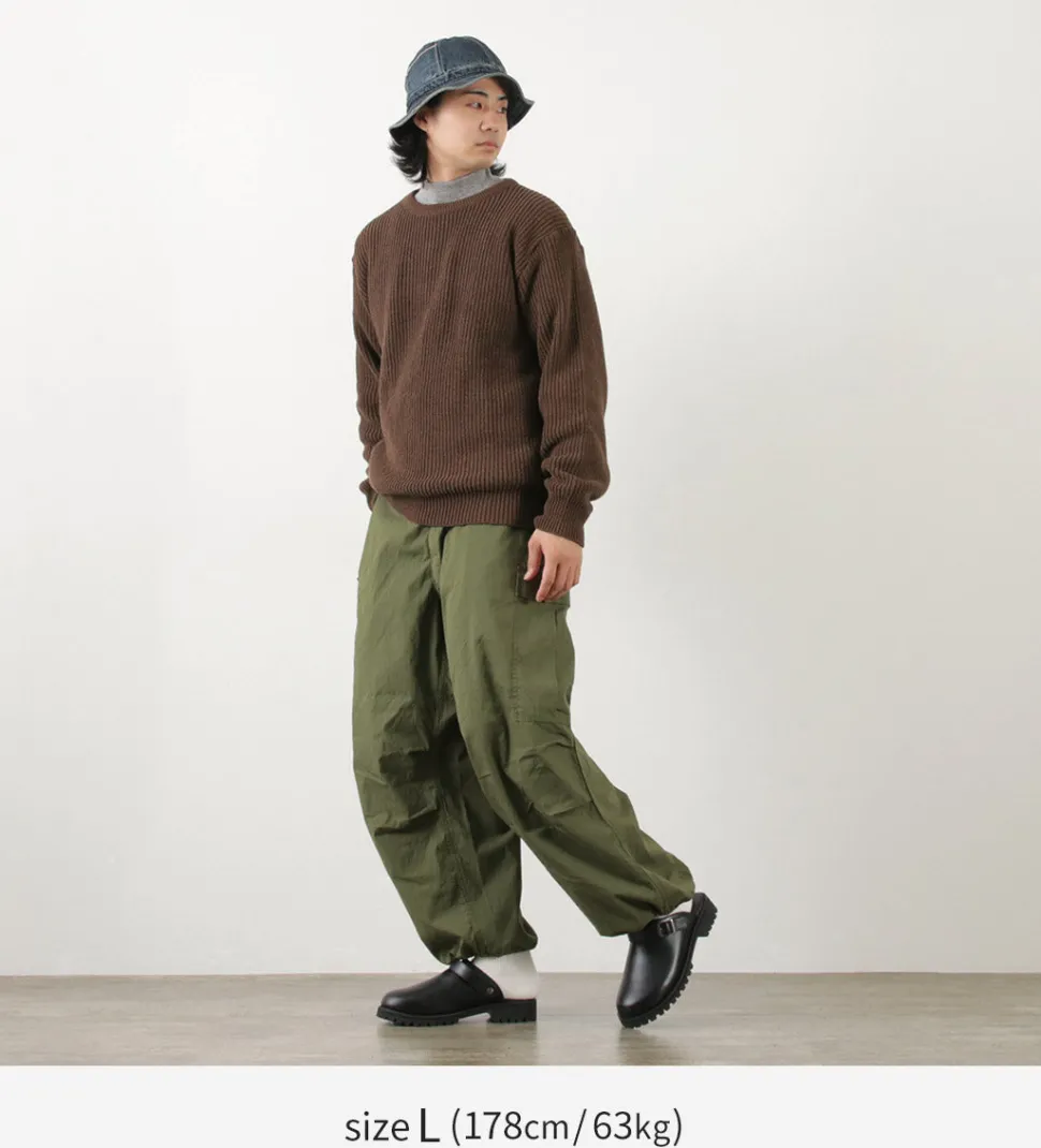 BINGHAMTON KNITTING COMPANY / Shaker Crew Knit