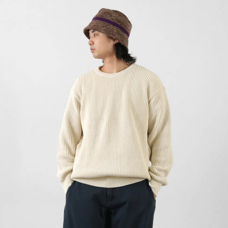 BINGHAMTON KNITTING COMPANY / Shaker Crew Knit