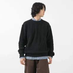 BINGHAMTON KNITTING COMPANY / Shaker Crew Knit