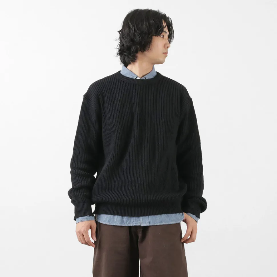 BINGHAMTON KNITTING COMPANY / Shaker Crew Knit