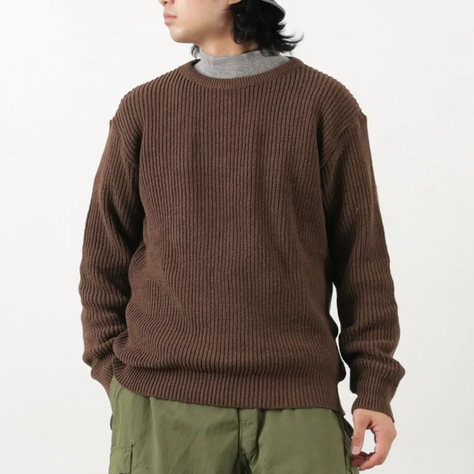 BINGHAMTON KNITTING COMPANY / Shaker Crew Knit