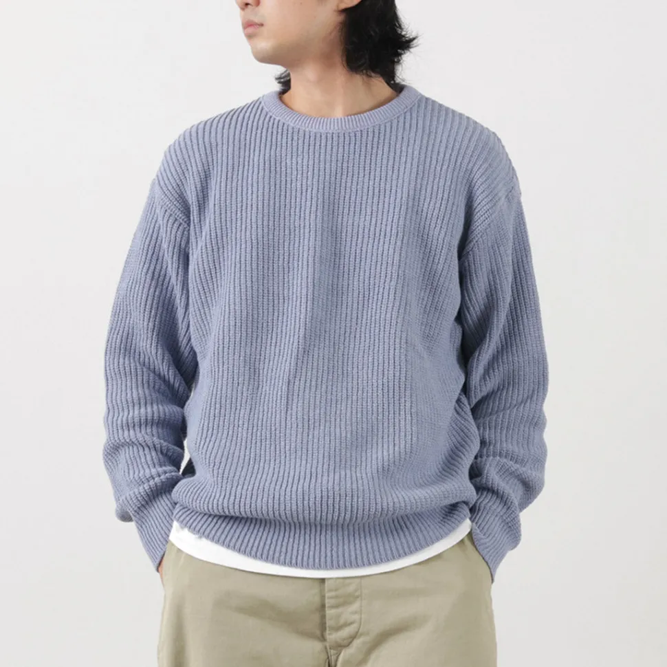 BINGHAMTON KNITTING COMPANY / Shaker Crew Knit