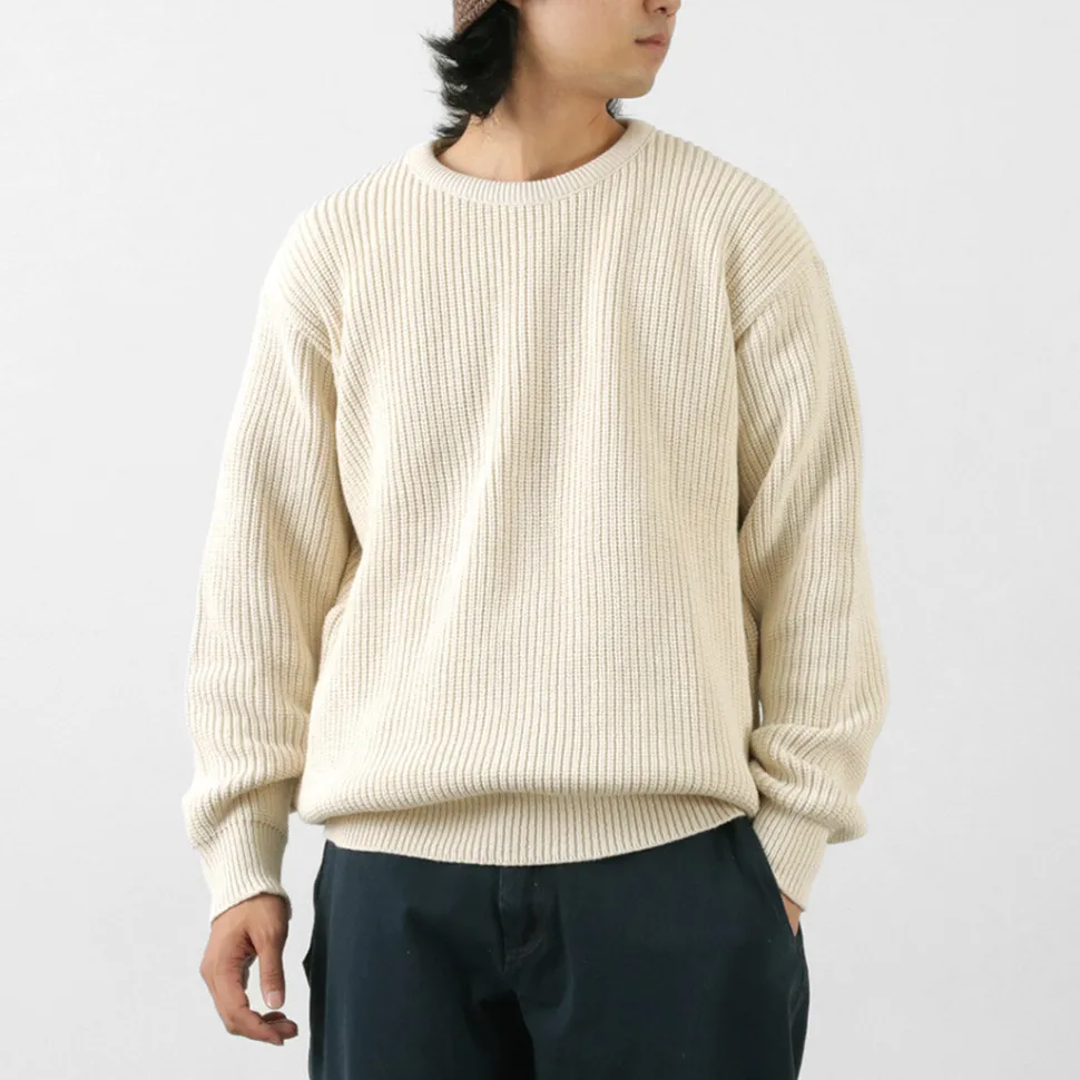 BINGHAMTON KNITTING COMPANY / Shaker Crew Knit