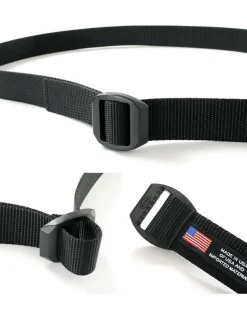 BISON / Webbing Belt 30mm Plain Nylon Belt