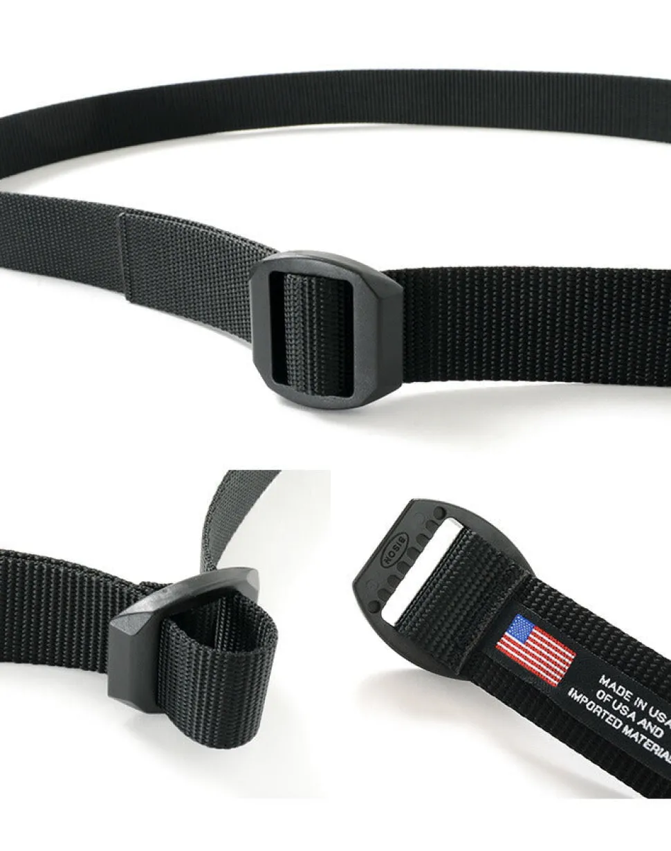 BISON / Webbing Belt 30mm Plain Nylon Belt
