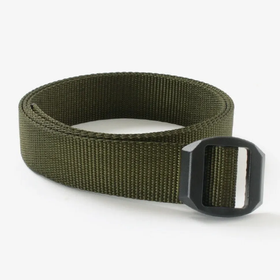 BISON / Webbing Belt 30mm Plain Nylon Belt