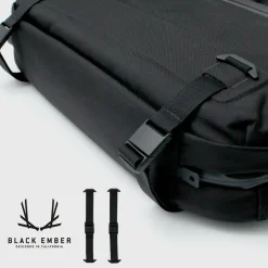 BLACK EMBER / Forge Compression Straps 2-piece Set